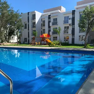 Apartamento Departamento 2 Con Vista A La Piscina By Eita, Cancún